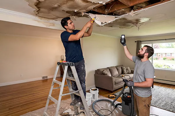 Ceiling Water Damage Restoration Ladera Ranch