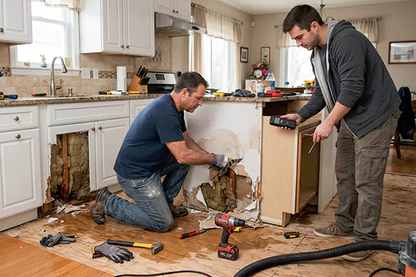 Kitchen Water Damage Repair Ladera Ranch