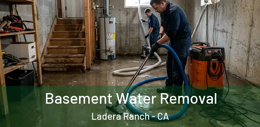 Basement Water Removal Ladera Ranch - CA