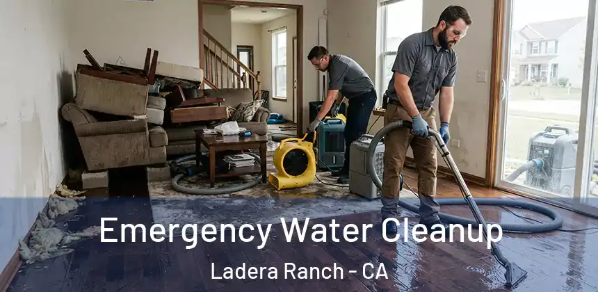 Emergency Water Cleanup Ladera Ranch - CA