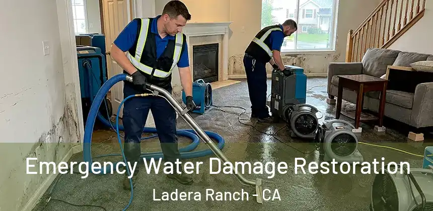 Emergency Water Damage Restoration Ladera Ranch - CA