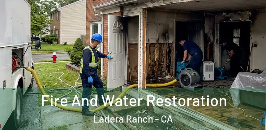 Fire And Water Restoration Ladera Ranch - CA