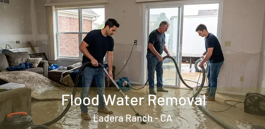 Flood Water Removal Ladera Ranch - CA