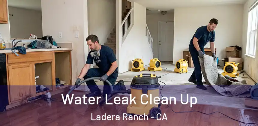 Water Leak Clean Up Ladera Ranch - CA